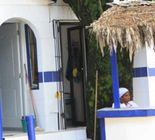 Toiletten am Sosua Beach