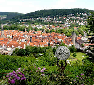 Blick von der Tillyschanze auf Hann. Münden