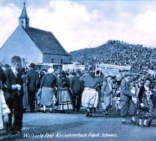 Walberla Kirchweih früher alte Bilder