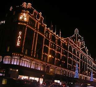 La facciata a Natale