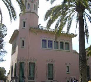 Gebäude im Park Güell