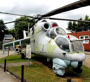 Kampfhubschrauber sowjetischer Bauart