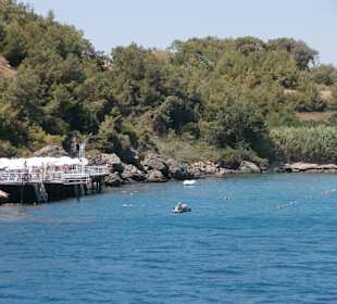 Anlegestelle Piratenschiff