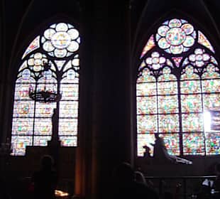 Witraż w katedrze