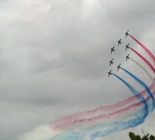 Aerosalon Le Bourget ca 40 min vom Hotel Formule 1 Gennevill