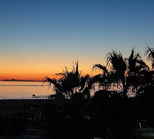 Sonnenuntergang vom Leuchtturm aus gesehen