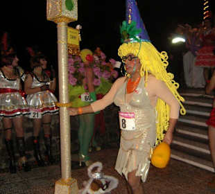 Stöcklschuhlauf der Männer