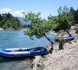 Raftingpause