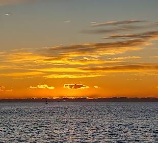 Sonnenuntergang Ria Formosa Bootstour