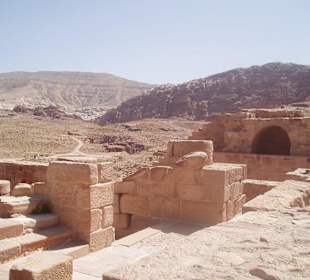 Petra - Stadtzentrum