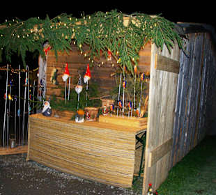 Schöne Verkausbuden