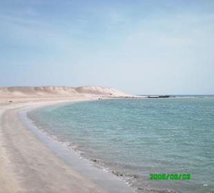 Bucht mit Sandstrand