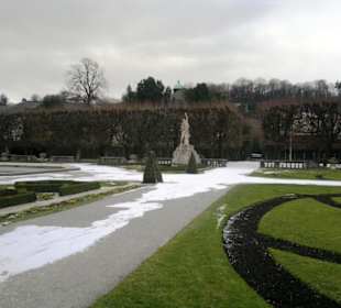 Schloss Mirabell im Winter