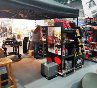 Hier der Weber-Stand