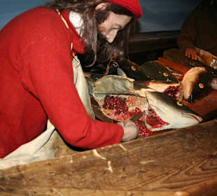 Fischer bei der Arbeit