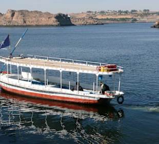 Auf dem Weg zum Philae-Tempel