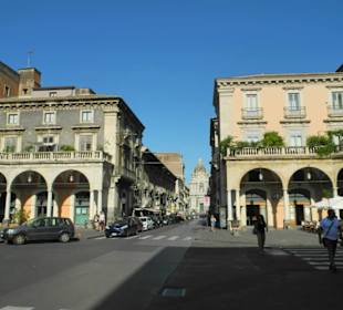Auch in Catania ein Quatro Canti