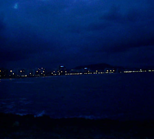 Cala Millor bei Nacht