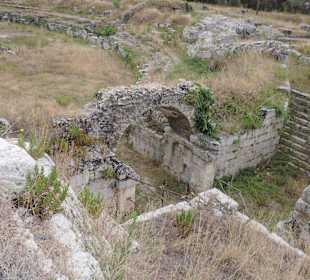 Siracusa Parco archeologico Římský amfiteatr