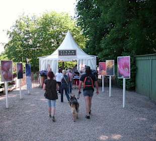 Eingang zur Ausstellung