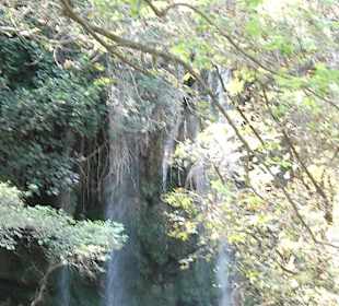 Wasserfall in einem Naturschutzgebiet bei Antalya