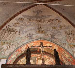 Deckengemälde im Chorraum