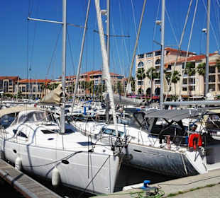 Eindrücke vom Rundgang durch Port Argelès