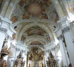 In der Klosterkirche von Kloster Banz