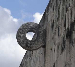 Tor für Hüftballspiel