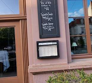 Der Eingang vom Restaurant