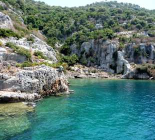 Paradies in Grün- und Blautönen