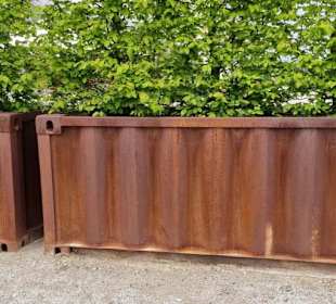 Container mit Bäume