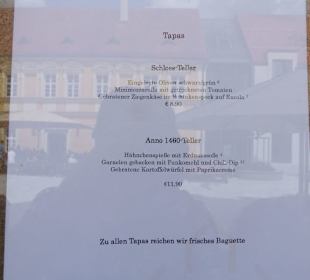 'Speisenkarte