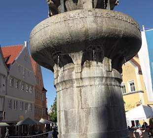 Kriegerbrunnen am Marktplatz