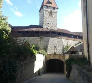 Bei der Besichtigung der Veste Coburg