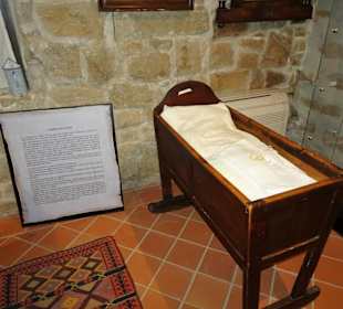 Historisches Schlafzimmer im Museo Etnografico