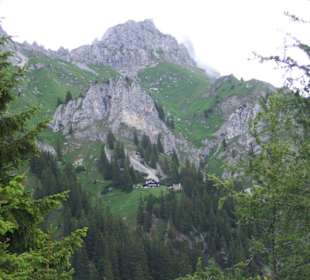 Die Tannheimer Hütte