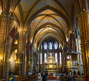 Kościół św. Macieja - wnętrze