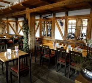 Blick in die Gasträume des Platzhirsch