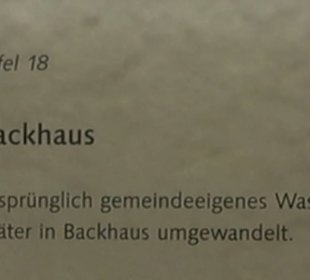 Öffentliches Backhaus