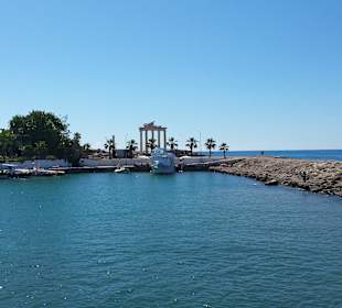 Side Hafen vom Schiff aus