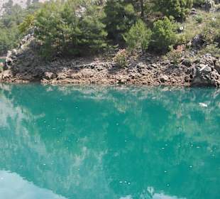 Oymapinar Baraji/ Stausee Green Lake & Green Canyon