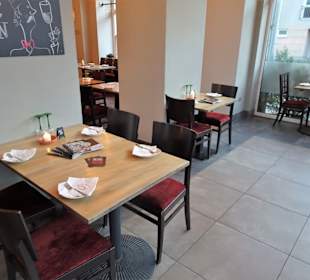 In den Gasträumen des Le Feu Bremen