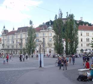 Stadt und Altstadt Ljubljana