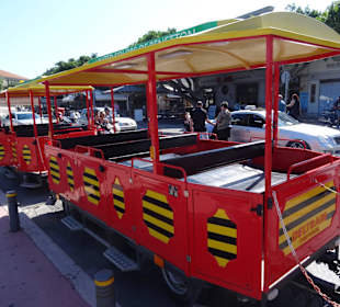 Sehr enge Sitze im Hänger