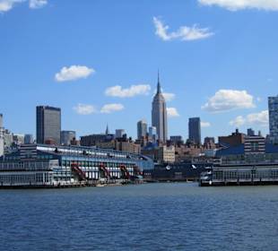 Manhattan Skyline vom Circle Line Boot