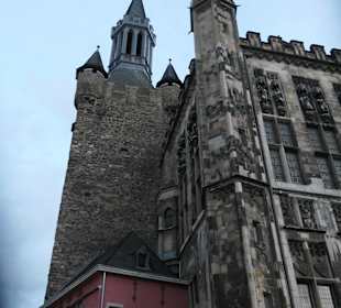 Das Rathaus von Aachen