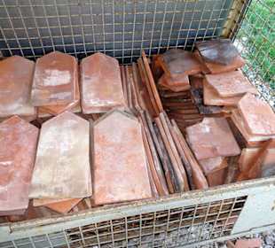 In der Ziegelproduktion des Museums