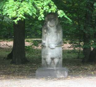 Park przy Pałacu w Nieborowie