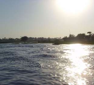 Auf dem Nil in Luxor